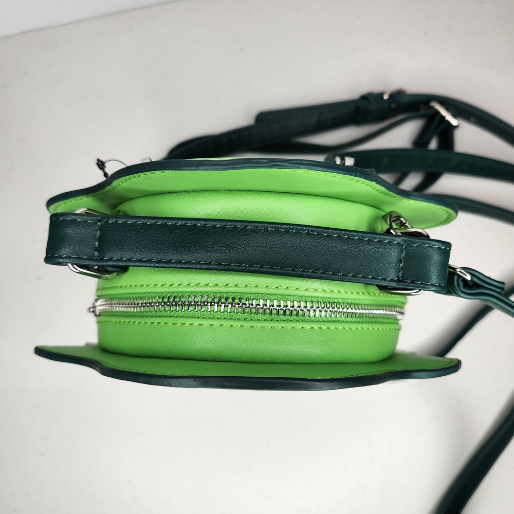 Loungefly Ghostbusters Slimer Green Convertible Backpack Crossbody Bag - Picture 7 of 11